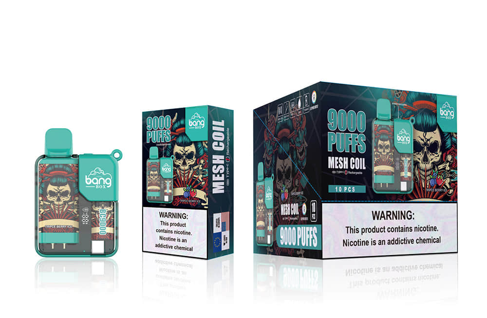 Bang Box 9000 Puffs Vape original E Cigarette